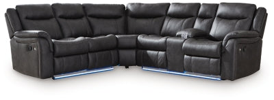 Sultan Meadow Reclining Sectional - Jax Mattress (Jacksonville, FL)