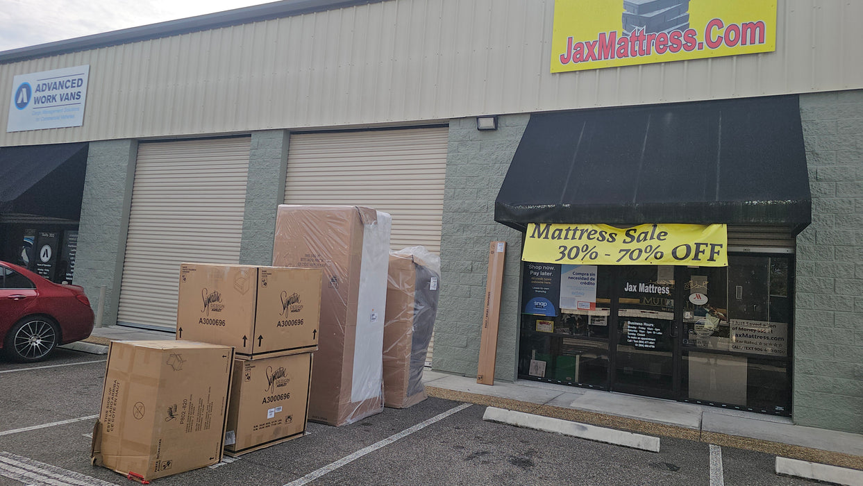 Canopy Bed Discounted Black - Jax Mattress (Jacksonville, FL)