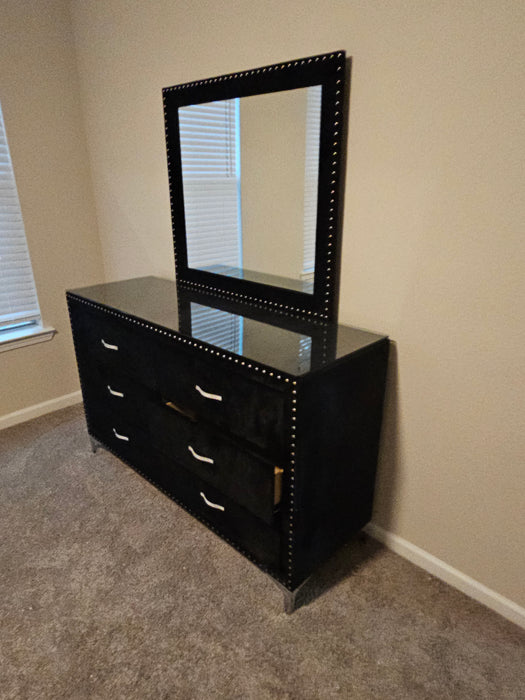 Black Canopy Bed Frame