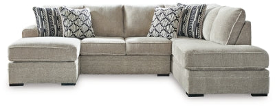 Calnita Sectional with Chaise - Jax Mattress (Jacksonville, FL)