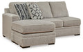 Calnita Sectional with Chaise - Jax Mattress (Jacksonville, FL)