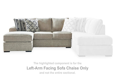 Calnita Sectional with Chaise - Jax Mattress (Jacksonville, FL)