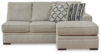 Calnita Sectional with Chaise - Jax Mattress (Jacksonville, FL)