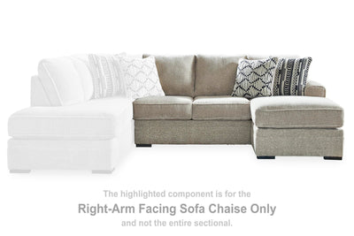 Calnita Sectional with Chaise - Jax Mattress (Jacksonville, FL)