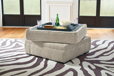 Calnita Ottoman With Storage - Jax Mattress (Jacksonville, FL)
