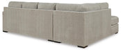 Calnita Sectional with Chaise - Jax Mattress (Jacksonville, FL)