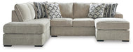 Calnita Sectional with Chaise - Jax Mattress (Jacksonville, FL)