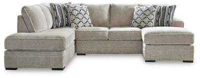 Calnita Sectional with Chaise - Jax Mattress (Jacksonville, FL)