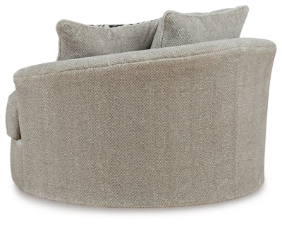 Calnita Oversized Swivel Accent Chair - Jax Mattress (Jacksonville, FL)