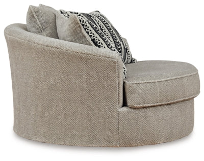 Calnita Oversized Swivel Accent Chair - Jax Mattress (Jacksonville, FL)