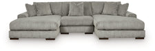 Lindyn Sectional with Double Chaise - Jax Mattress (Jacksonville, FL)
