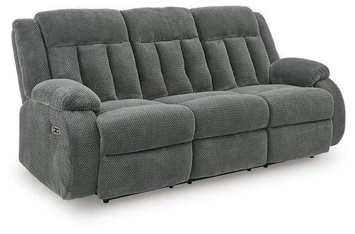Observation Power Reclining Sofa with Drop Down Table - Jax Mattress (Jacksonville, FL)