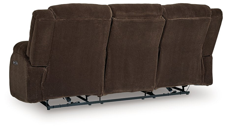 Observation Power Reclining Sofa with Drop Down Table - Jax Mattress (Jacksonville, FL)