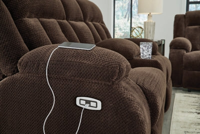 Observation Power Reclining Loveseat with Console - Jax Mattress (Jacksonville, FL)