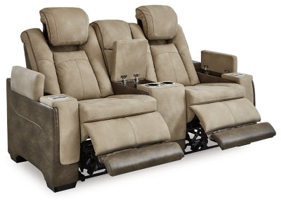Next-Gen DuraPella Power Reclining Loveseat with Console - Jax Mattress (Jacksonville, FL)