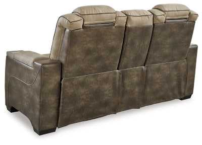Next-Gen DuraPella Power Reclining Loveseat with Console - Jax Mattress (Jacksonville, FL)