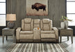 Next-Gen DuraPella Power Reclining Loveseat with Console - Jax Mattress (Jacksonville, FL)
