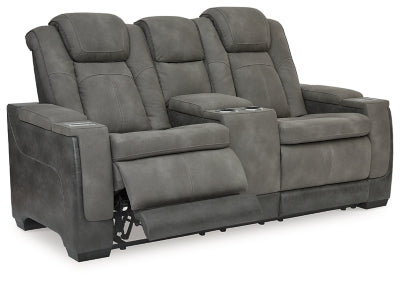 Next-Gen DuraPella Power Reclining Loveseat with Console - Jax Mattress (Jacksonville, FL)