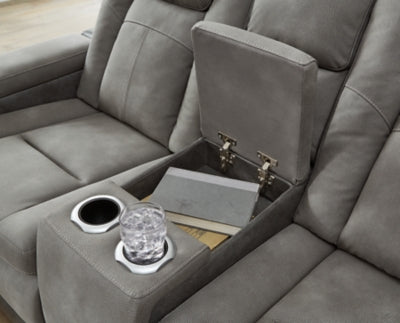 Next-Gen DuraPella Power Reclining Loveseat with Console - Jax Mattress (Jacksonville, FL)