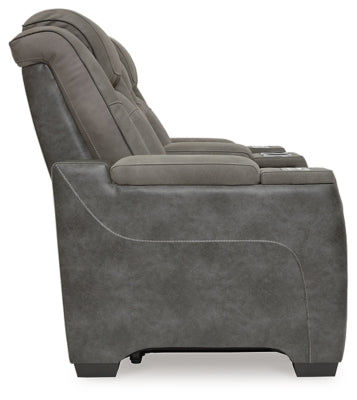 Next-Gen DuraPella Power Reclining Loveseat with Console - Jax Mattress (Jacksonville, FL)