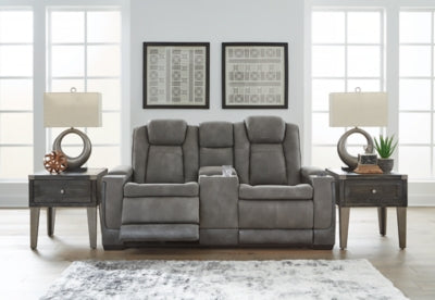 Next-Gen DuraPella Power Reclining Loveseat with Console - Jax Mattress (Jacksonville, FL)