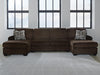 Kimlee Sectional with Double Chaise - Jax Mattress (Jacksonville, FL)