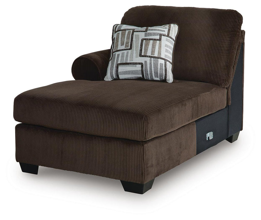 Kimlee Sectional with Double Chaise - Jax Mattress (Jacksonville, FL)