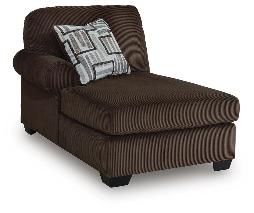 Kimlee Sectional with Double Chaise - Jax Mattress (Jacksonville, FL)