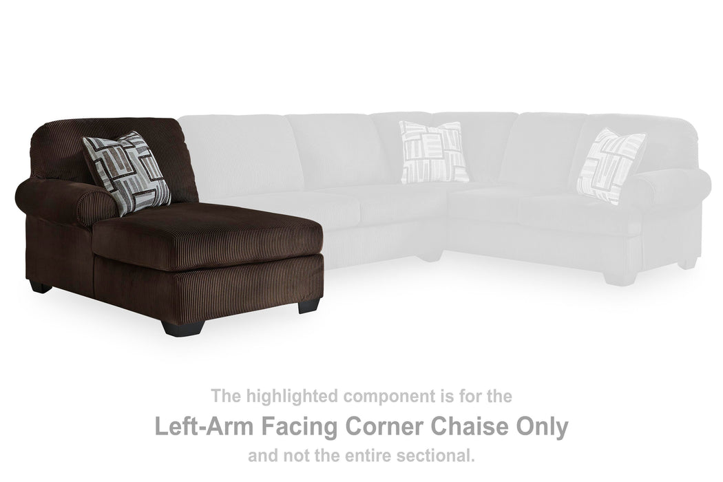 Kimlee Sectional with Double Chaise - Jax Mattress (Jacksonville, FL)
