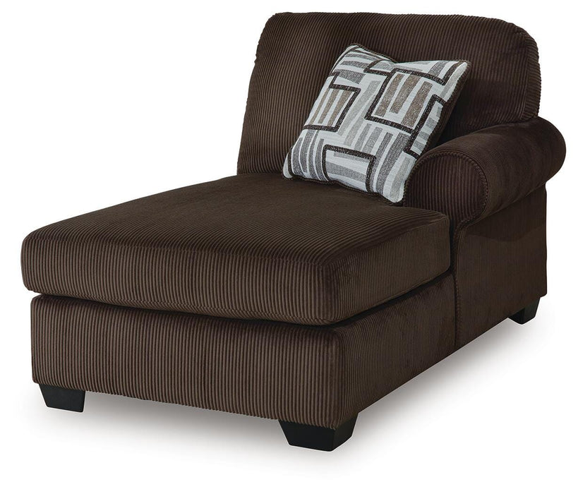 Kimlee Sectional with Double Chaise - Jax Mattress (Jacksonville, FL)