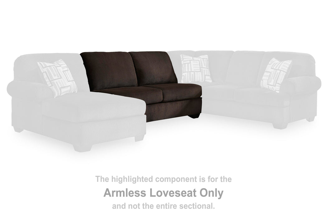 Kimlee Sectional with Double Chaise - Jax Mattress (Jacksonville, FL)