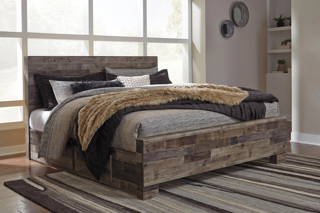 Derekson Bed with 2 Side Storage