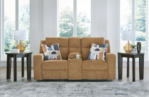 Kanlow Reclining Loveseat with Console - Jax Mattress (Jacksonville, FL)