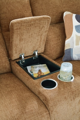 Kanlow Reclining Loveseat with Console - Jax Mattress (Jacksonville, FL)