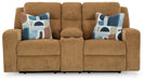 Kanlow Reclining Loveseat with Console - Jax Mattress (Jacksonville, FL)