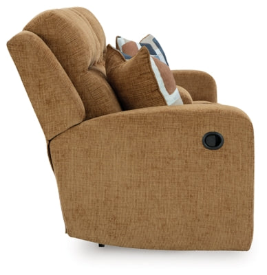 Kanlow Reclining Loveseat with Console - Jax Mattress (Jacksonville, FL)
