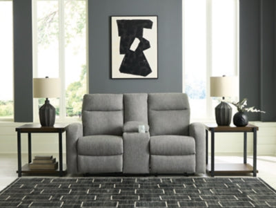 Gauntlet Reclining Loveseat with Console - Jax Mattress (Jacksonville, FL)
