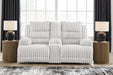 Rhines Falls Power Reclining Loveseat with Console - Jax Mattress (Jacksonville, FL)