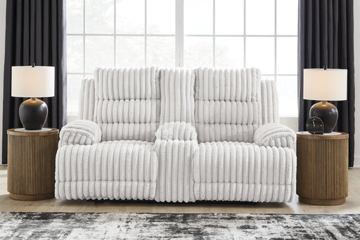 Rhines Falls Power Reclining Loveseat with Console - Jax Mattress (Jacksonville, FL)