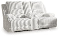 Rhines Falls Power Reclining Loveseat with Console - Jax Mattress (Jacksonville, FL)