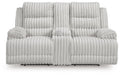 Rhines Falls Power Reclining Loveseat with Console - Jax Mattress (Jacksonville, FL)