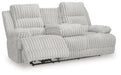 Rhines Falls Power Reclining Sofa with Drop Down Table - Jax Mattress (Jacksonville, FL)