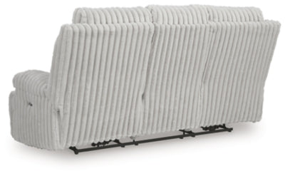 Rhines Falls Power Reclining Sofa with Drop Down Table - Jax Mattress (Jacksonville, FL)