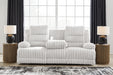 Rhines Falls Power Reclining Sofa with Drop Down Table - Jax Mattress (Jacksonville, FL)