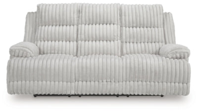 Rhines Falls Power Reclining Sofa with Drop Down Table - Jax Mattress (Jacksonville, FL)