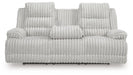 Rhines Falls Power Reclining Sofa with Drop Down Table - Jax Mattress (Jacksonville, FL)