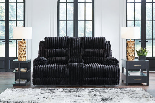 Rhine Falls Reclining Loveseat with Console - Jax Mattress (Jacksonville, FL)