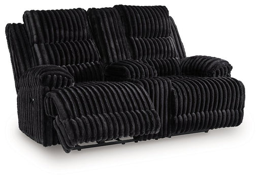 Rhine Falls Reclining Loveseat with Console - Jax Mattress (Jacksonville, FL)