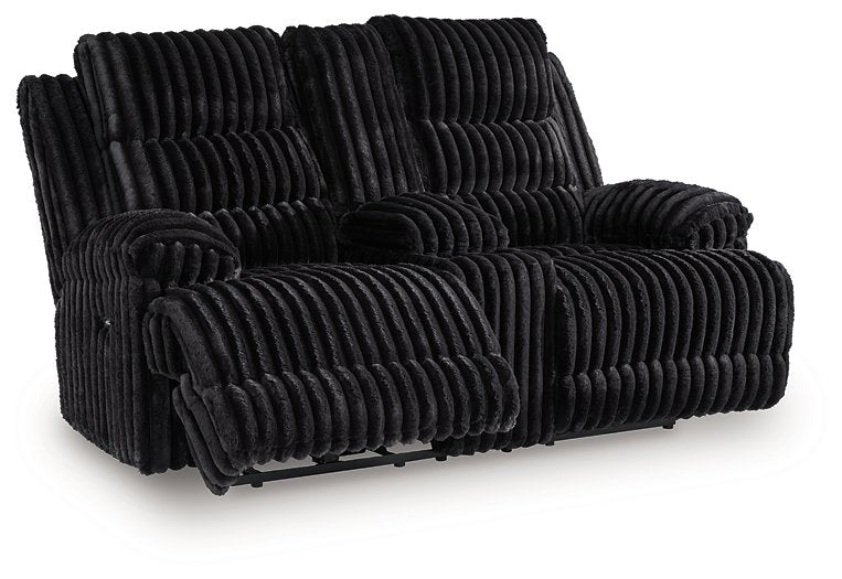 Rhine Falls Reclining Loveseat with Console - Jax Mattress (Jacksonville, FL)