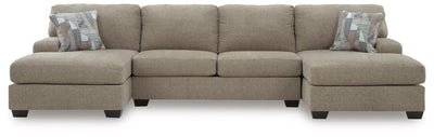 Newellen Sectional with Double Chaise